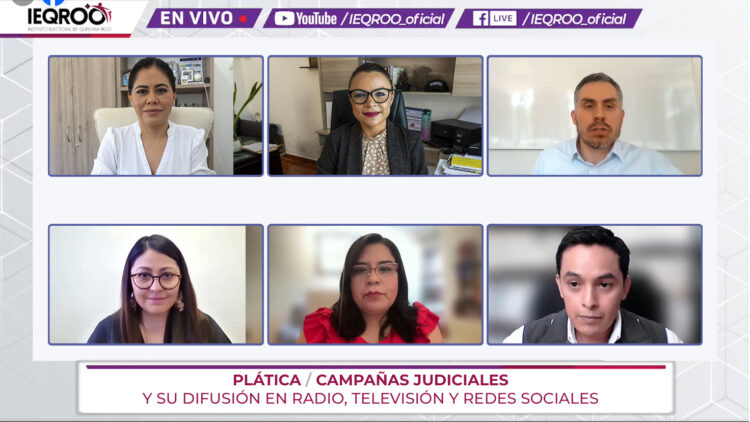 Realizan plática “Campañas judiciales y su difusión en radio, TV y redes sociales”