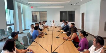 Refuerzan colaboración Protección Civil de Isla Mujeres con Gobierno del Estado y Consulado de EE.UU.