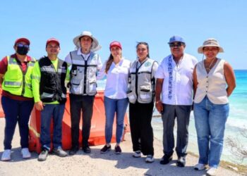 Continúa a paso firme la construcción de la vialidad alterna en la carretera Perimetral del Mar Caribe en Isla Mujeres