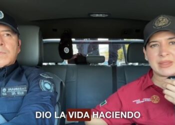 Estefanía Mercado lamenta la perdida de Juan Pablo Torres y respaldas a las y los policías de Playa del Carmen