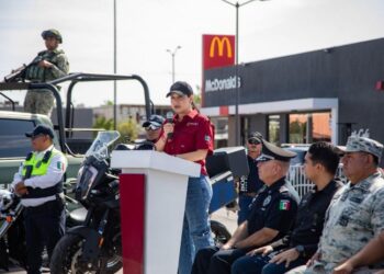 Estrategia de seguridad de Estefanía Mercado da frutos