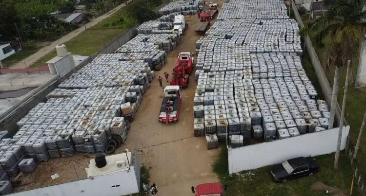 Hallan 3 millones de litros de huachicol en Tabasco