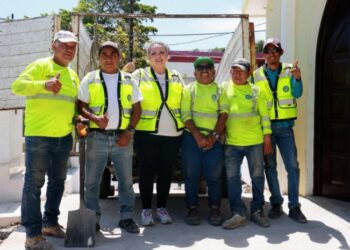 Concluye Gobierno de Isla Mujeres limpieza del Cementerio Municipal