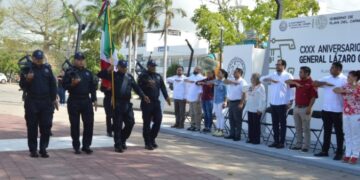 Conmemora Gobierno de Playa del Carmen el 130 aniversario del natalicio del General Lázaro Cárdenas del Río