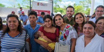 Mara Lezama lleva más de 40 servicios gratuitos a Nuevo Canaán a través de las Caravanas del Bienestar