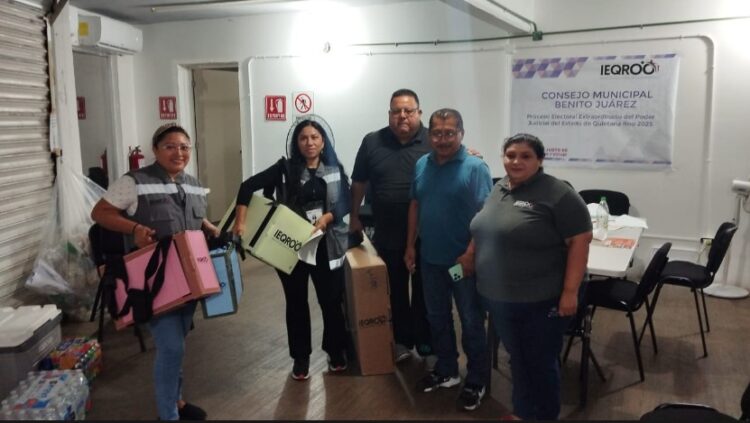 Distribuirá IEQROO 3,840 paquetes electorales para jornada electoral del 01 de junio