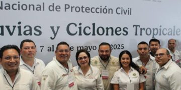 Refrenda Isla Mujeres compromiso con prevención participando en Reunión Nacional de Proteccion Civil