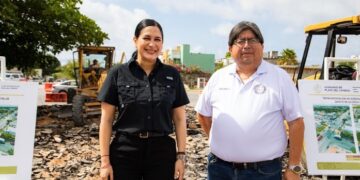 Inicia Estefanía Mercado repavimentación de Avenida Mayapán con inversión de 18 mdp