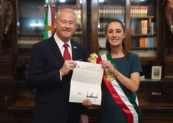 Claudia Sheinbaum destaca buena y muy cordial reunión con Ronald Johnson