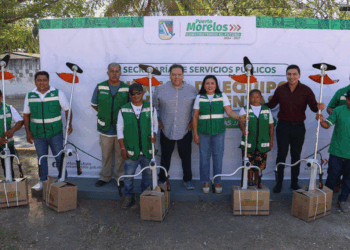 Blanca Merari encabeza la entrega de equipos y herramientas a Servicios Públicos de Puerto Morelos