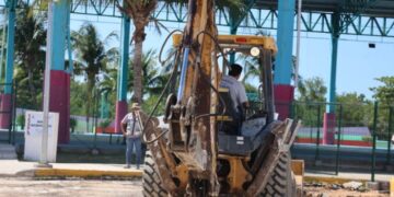 Impulsa Gobierno de Isla Mujeres a transformación urbana en la colonia Cañotal con obras de movilidad y seguridad vial