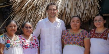 Impulsa Gino Segura la zona maya promoviendo la justicia social