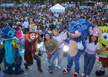 Brillante cierre de los festivales del Día de la Niña y del Niño en Puerto Morelos