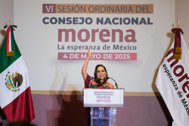 Refrenda Mara Lezama compromiso con la transformación en Consejo Nacional de Morena
