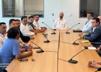 Refuerzan gobierno de Estefanía Mercado y Consulado de EE.UU. coordinación ante temporada de ciclones