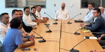 Refuerzan gobierno de Estefanía Mercado y Consulado de EE.UU. coordinación ante temporada de ciclones