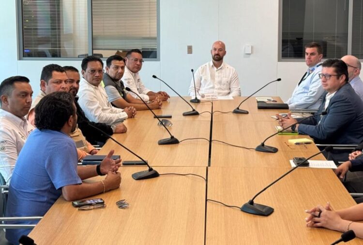 Refuerzan gobierno de Estefanía Mercado y Consulado de EE.UU. coordinación ante temporada de ciclones