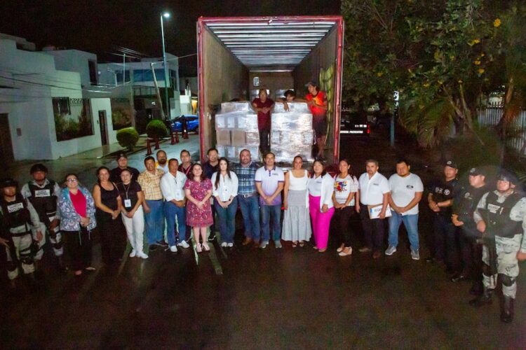 Llegan boletas electorales para el PEEPJ 2025