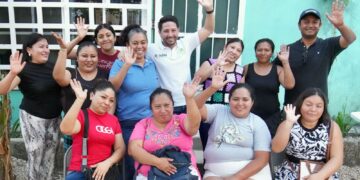 Fortalece Renán Sánchez a la Familia Verde en Playa del Carmen