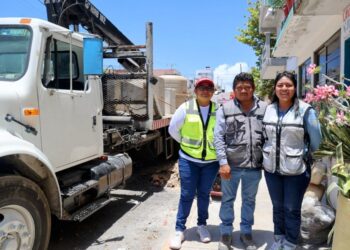 Inicia Atenea Gómez Ricalde obra para fortalecer el alumbrado público en Isla Mujeres