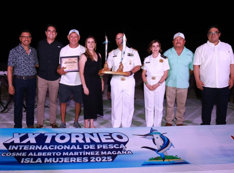 Da Isla Mujeres bienvenida al Torneo Internacional de Pesca con Cena de Capitanes