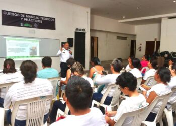 En marcha el Segundo Curso de Manejo Teórico-Práctico en Puerto Morelos