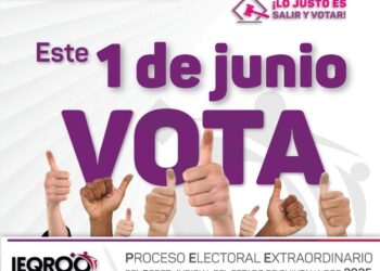 IEQROO, listo para jornada electoral de magistraturas y jueces
