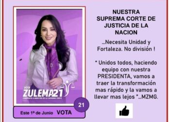 Zulema Mosri candidata a la SCJN