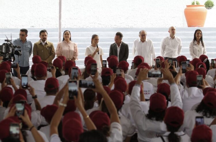 Claudia Sheinbaum arranca programa de Salud Casa por Casa en Jalisco