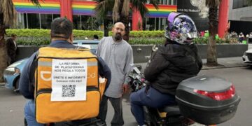 CSP: "Absolutamente falso" que perjudicará a trabajadores reforma en plataformas digitales