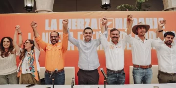 Jorge Álvarez Maynez celebra resultados de MC en comicios de Durango y Veracruz
