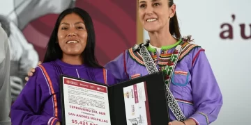 Sheinbaum reivindica política de la 4T en favor de pueblos originarios en Nayarit