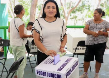 Blanca Merari: Fundamental la participación ciudadana en histórica elección del Poder Judicial