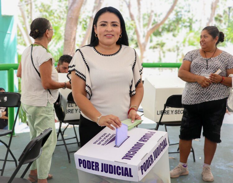 Blanca Merari: Fundamental la participación ciudadana en histórica elección del Poder Judicial