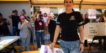 Estefanía Mercado invita a participar en elección del Poder Judicial