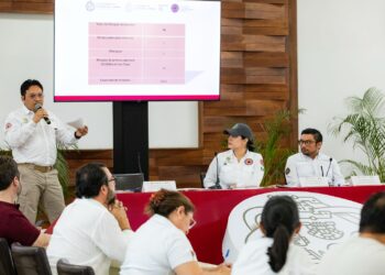 Instala Gobierno de Estefanía Mercado Comité Operativo Especializado en Fenómenos Hidrometeorológicos