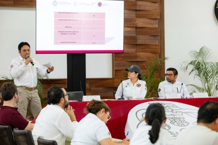 Instala Gobierno de Estefanía Mercado Comité Operativo Especializado en Fenómenos Hidrometeorológicos