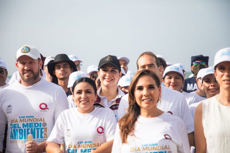 Se une Gobierno de Estefanía Mercado a Estrategia Nacional de Limpieza y Conservación de Playas