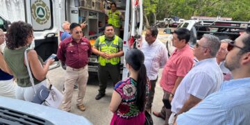 Fortalece Gobierno de Estefanía Mercado coordinación con empresarios en materia de protección civil