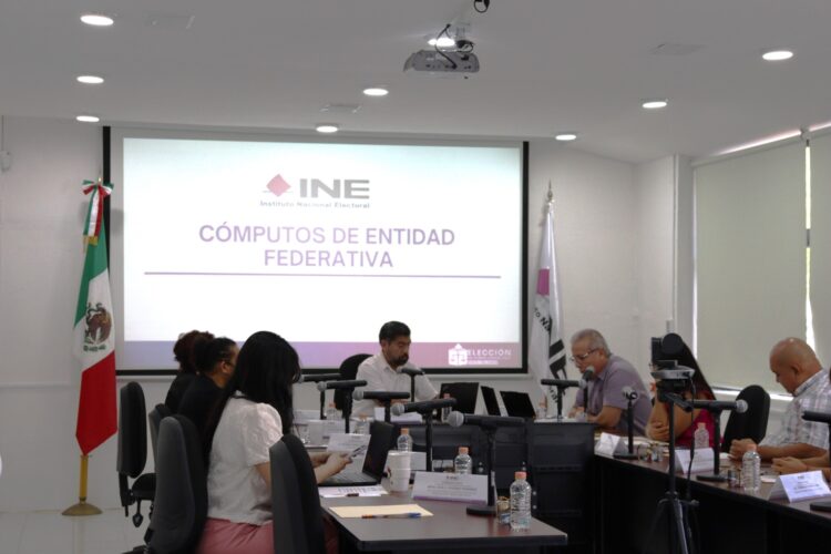 Realiza INE en Quintana Roo Cómputo de Entidad Federativa del PEEPJF