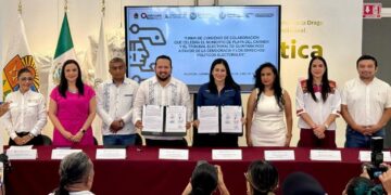 TEQROO y Ayuntamiento de Playa del Carmen firman Convenio de Colaboración en favor de democracia y derechos político-electorales