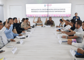 Comité Municipal Especializado en Fenómenos Hidrometereológicos es instalado en Isla Mujeres