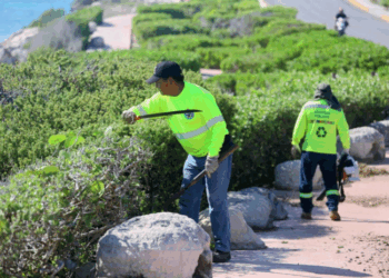 Redobla Gobierno de Isla Mujeres acciones de limpieza y mejora de espacios públicos