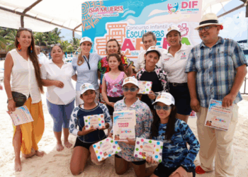 Celebra Gobierno de Isla Mujeres el talento y la identidad de Isla Mujeres con el Concurso de Esculturas de Arena