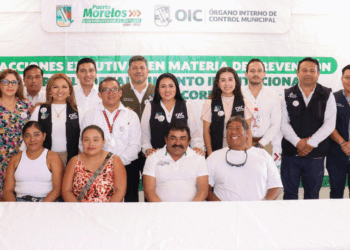 Blanca Merari instala Comité Institucional de Apoyo a la Contraloría Social del Municipio de Puerto Morelos