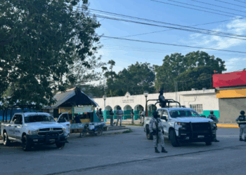 Fiscalia General del Estado asegura la Casa Ejidal de Kantunilkín