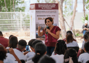 Mara Lezana inaugura secundaria técnica “Kusamil” de Cancún