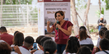 Mara Lezana inaugura secundaria técnica “Kusamil” de Cancún