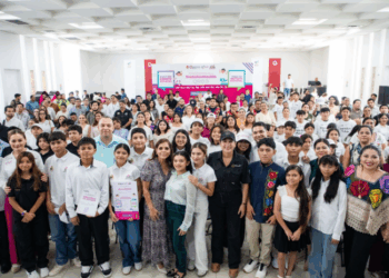 Niñas, niños y adolescentes asumen liderazgo en Quintana Roo con el respaldo de Verónica Lezama y Estefanía Mercado