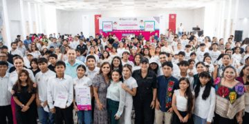Niñas, niños y adolescentes asumen liderazgo en Quintana Roo con el respaldo de Verónica Lezama y Estefanía Mercado